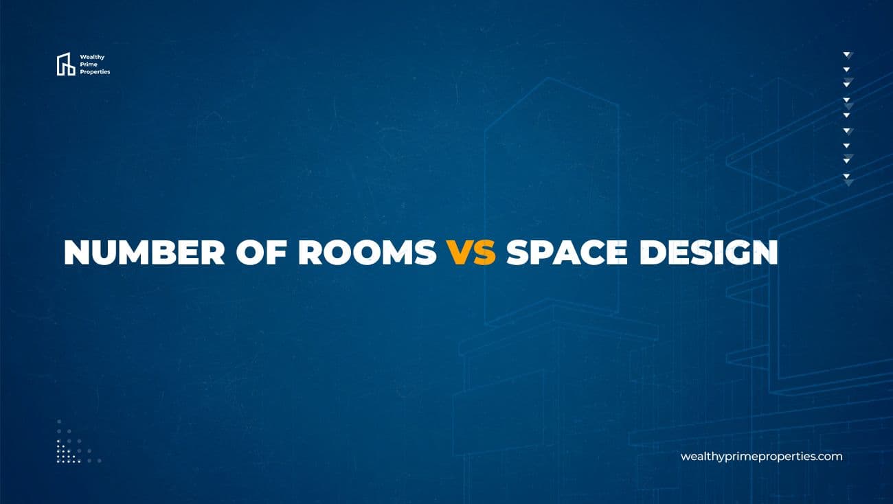 Number of rooms vs space design